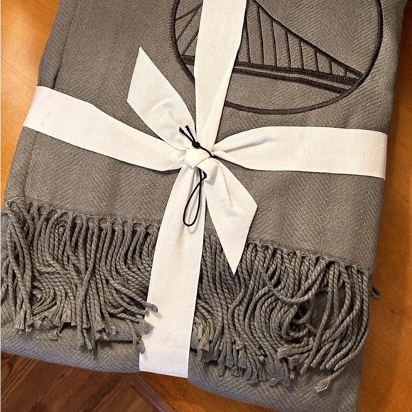 West Elm Golden State Warrior’s Throw - Picture 2 of 2